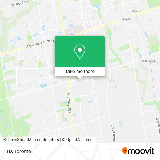 Td map