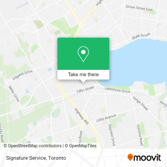 Signature Service map