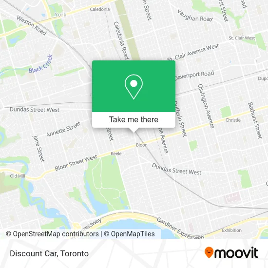 Discount Car map