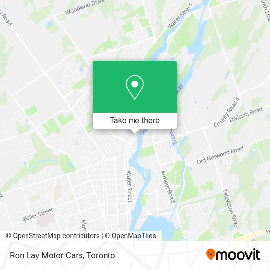 Ron Lay Motor Cars map