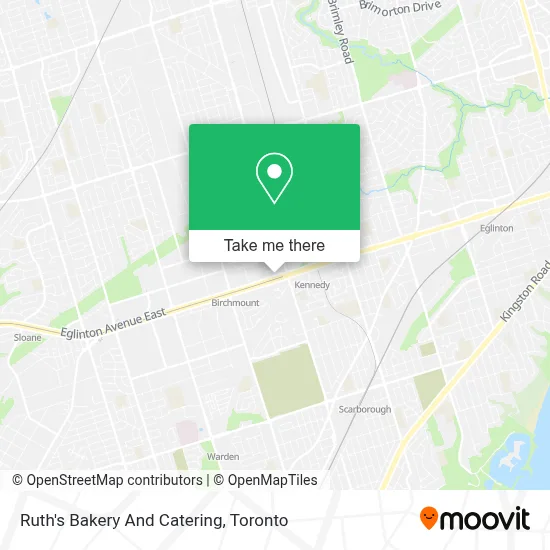 Ruth's Bakery And Catering map