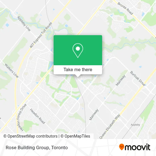 Rose Building Group map