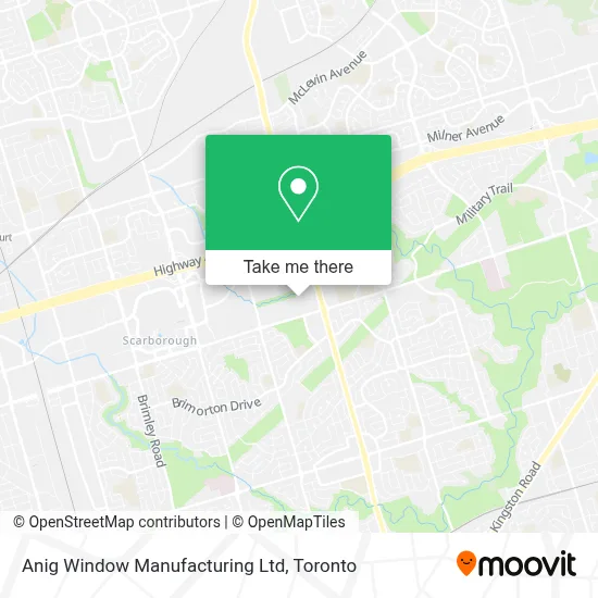 Anig Window Manufacturing Ltd map