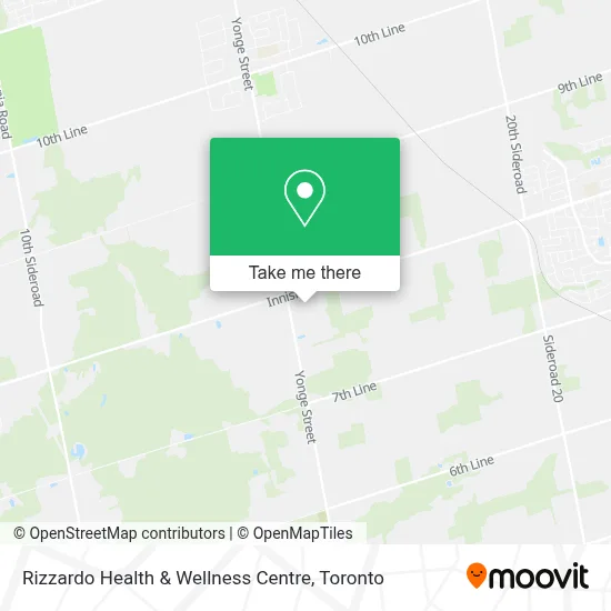 Rizzardo Health & Wellness Centre plan