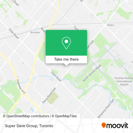 Super Save Group map