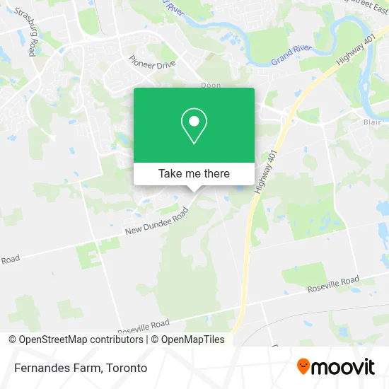 Fernandes Farm map