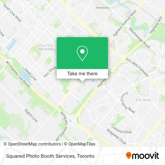 Squared Photo Booth Services map