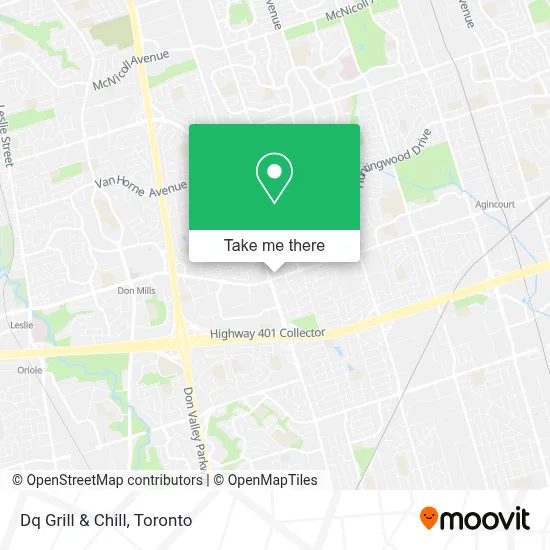 Dq Grill & Chill map