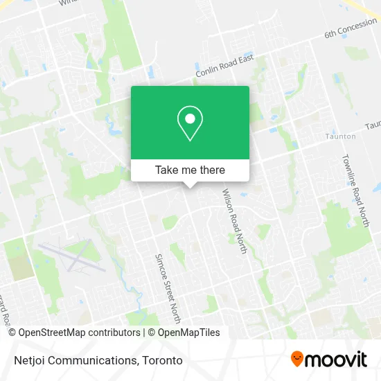 Netjoi Communications map