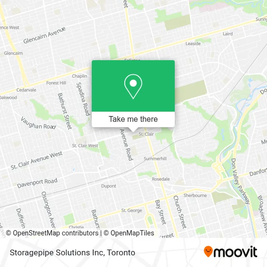 Storagepipe Solutions Inc map