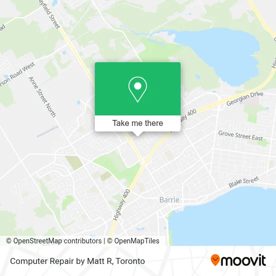 Computer Repair by Matt R map