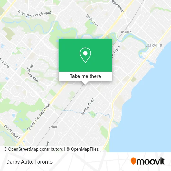Darby Auto map