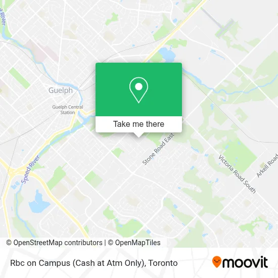 Rbc on Campus (Cash at Atm Only) map