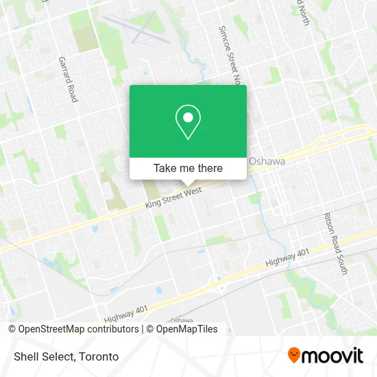 Shell Select map