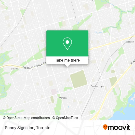 Sunny Signs Inc map