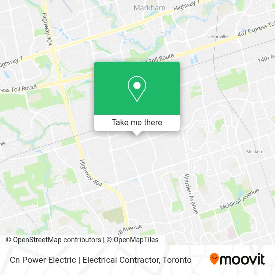 Cn Power Electric | Electrical Contractor map