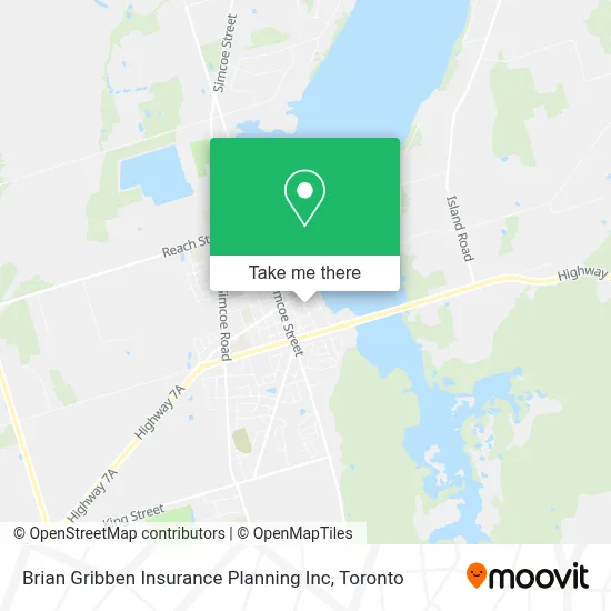 Brian Gribben Insurance Planning Inc map