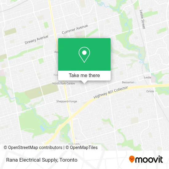 Rana Electrical Supply map