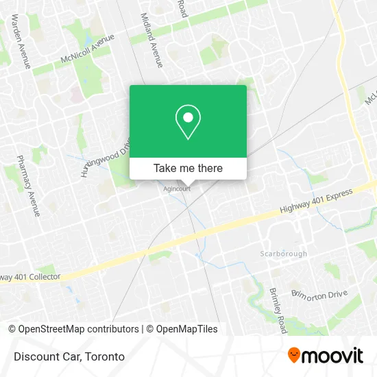 Discount Car map