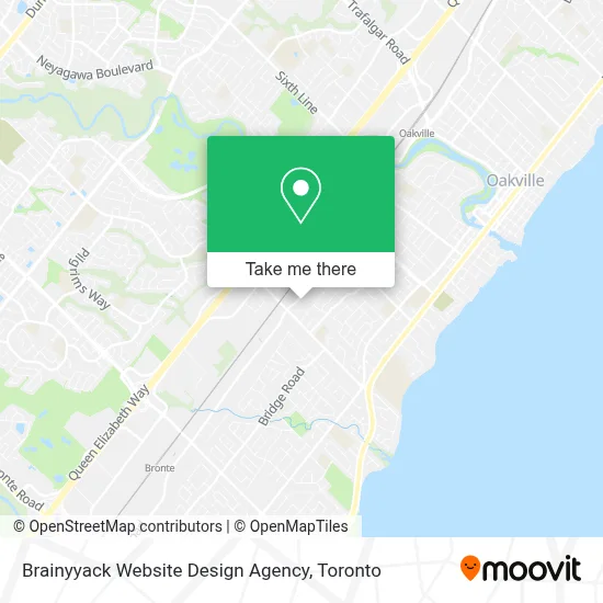Brainyyack Website Design Agency map