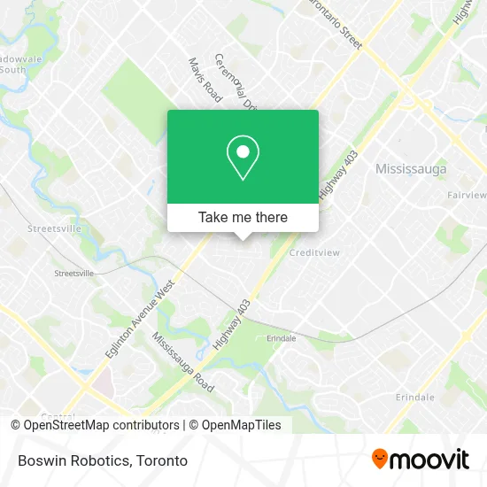 Boswin Robotics map