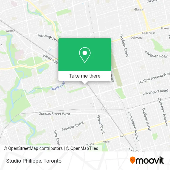 Studio Philippe map