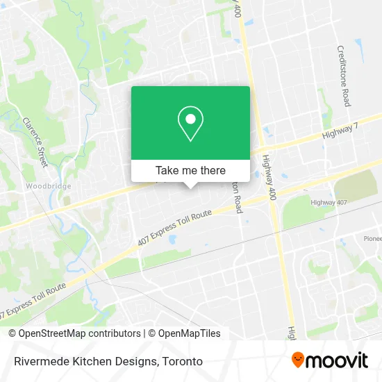 Rivermede Kitchen Designs map