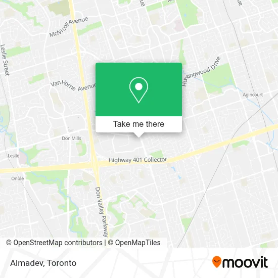Almadev map