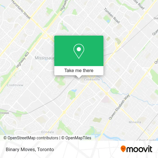 Binary Moves map