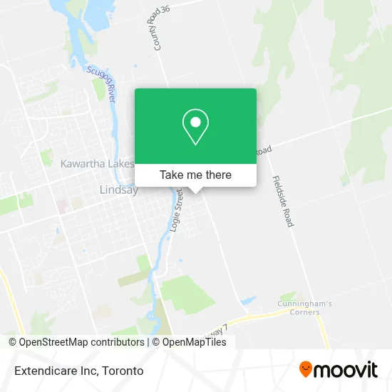 Extendicare Inc map