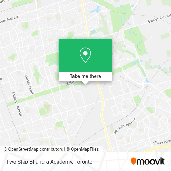 Two Step Bhangra Academy map