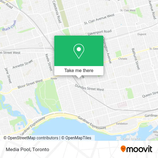 Media Pool map