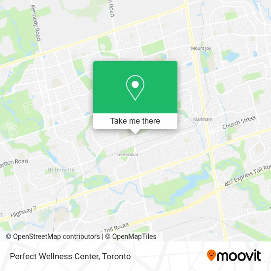 Perfect Wellness Center map