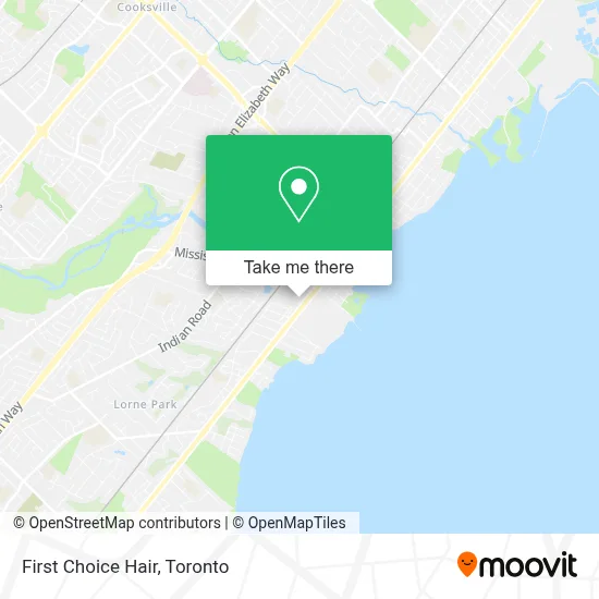 First Choice Hair map