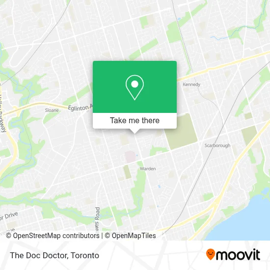 The Doc Doctor map