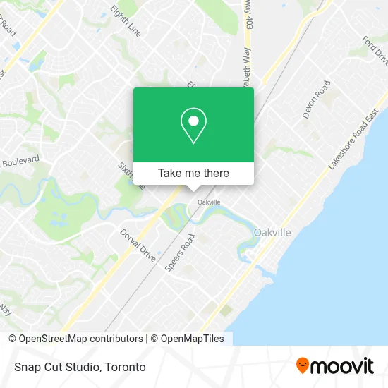 Snap Cut Studio map
