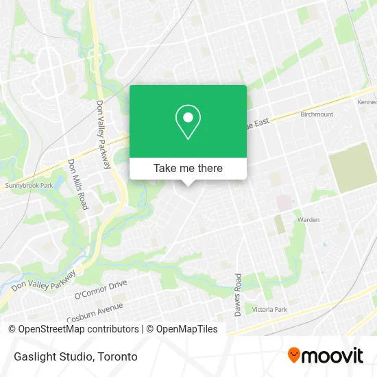 Gaslight Studio map
