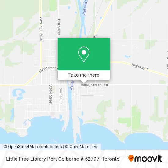 Little Free Library Port Colborne # 52797 map