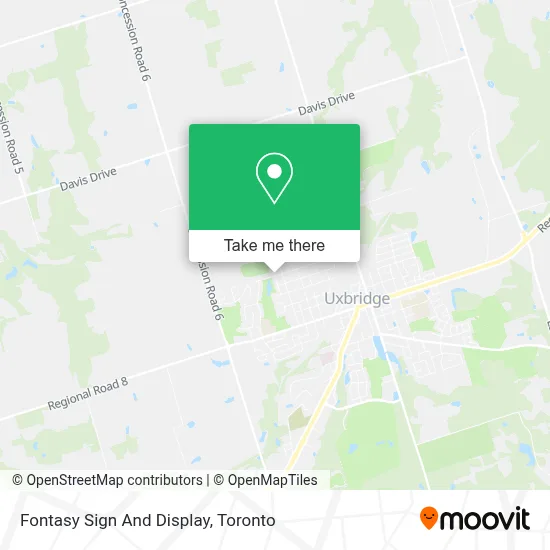Fontasy Sign And Display map