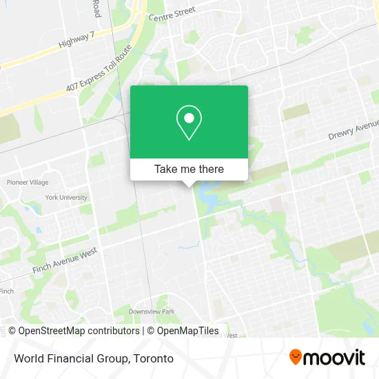 World Financial Group map