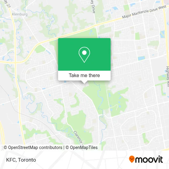 Kfc map