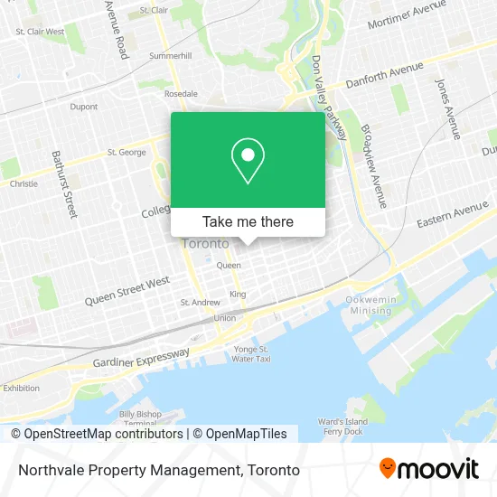 Northvale Property Management map
