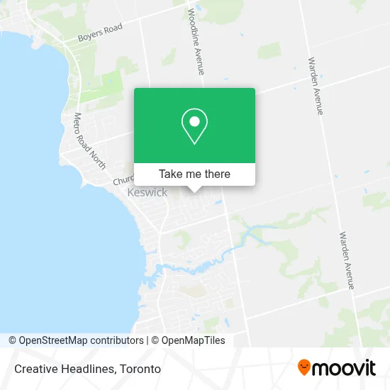 Creative Headlines map