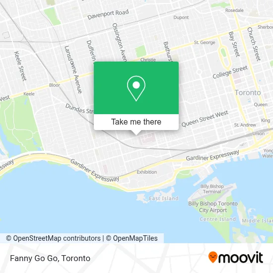 Fanny Go Go map
