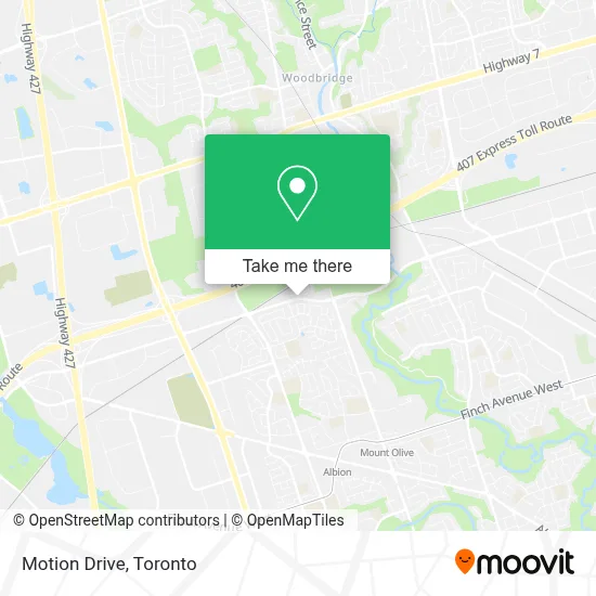 Motion Drive map