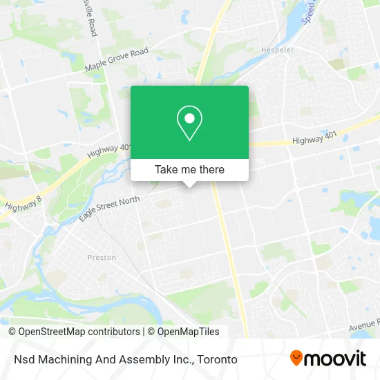 Nsd Machining And Assembly Inc. map