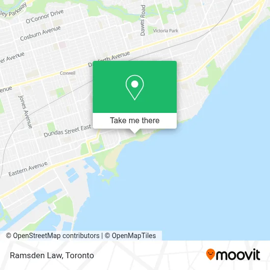 Ramsden Law map