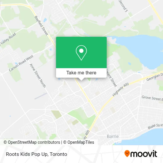 Roots Kids Pop Up plan