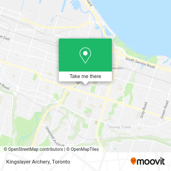 Kingslayer Archery map