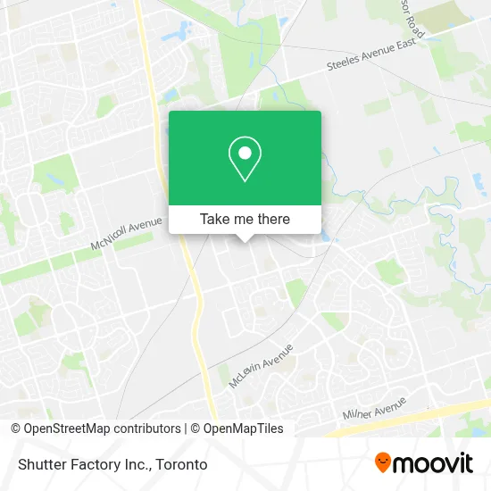 Shutter Factory Inc. map